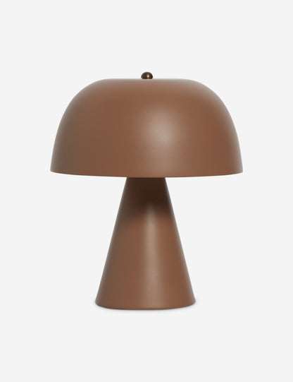 Wembley Cordless Table Lamp brown finish product view 2