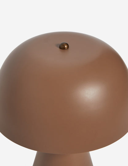 Wembley Cordless Table Lamp brown finish product view 7