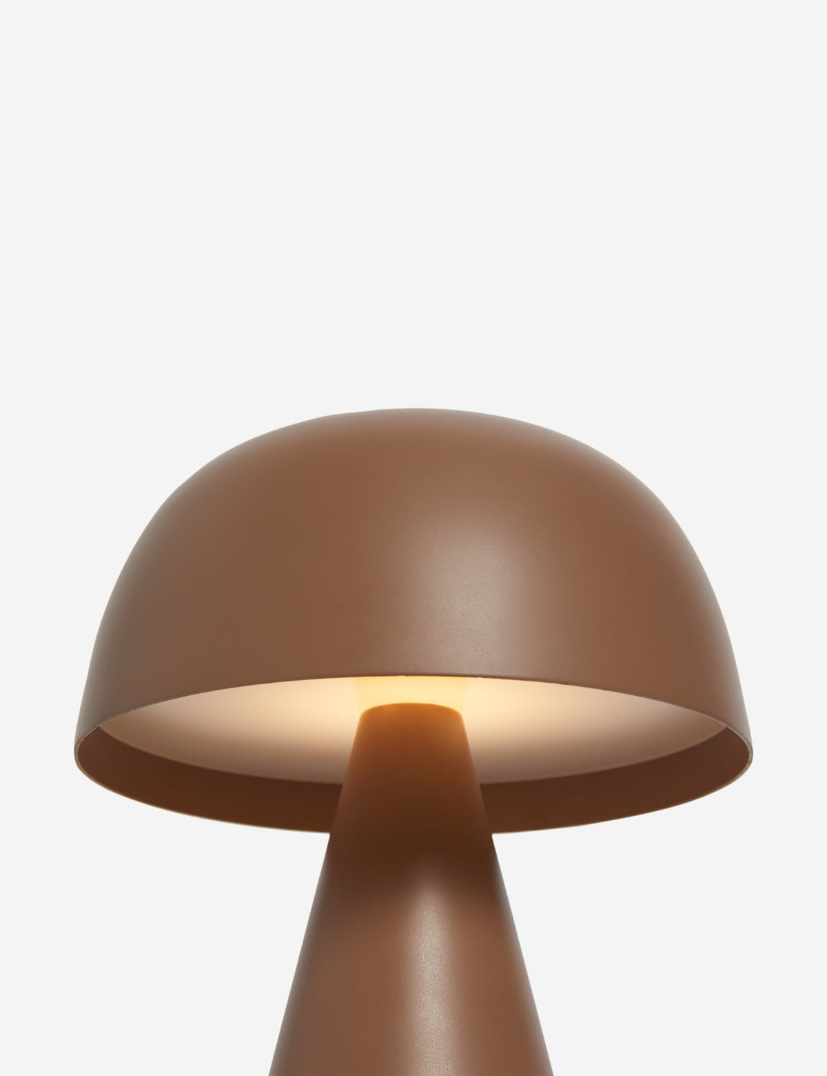 Wembley Cordless Table Lamp brown finish product view 6