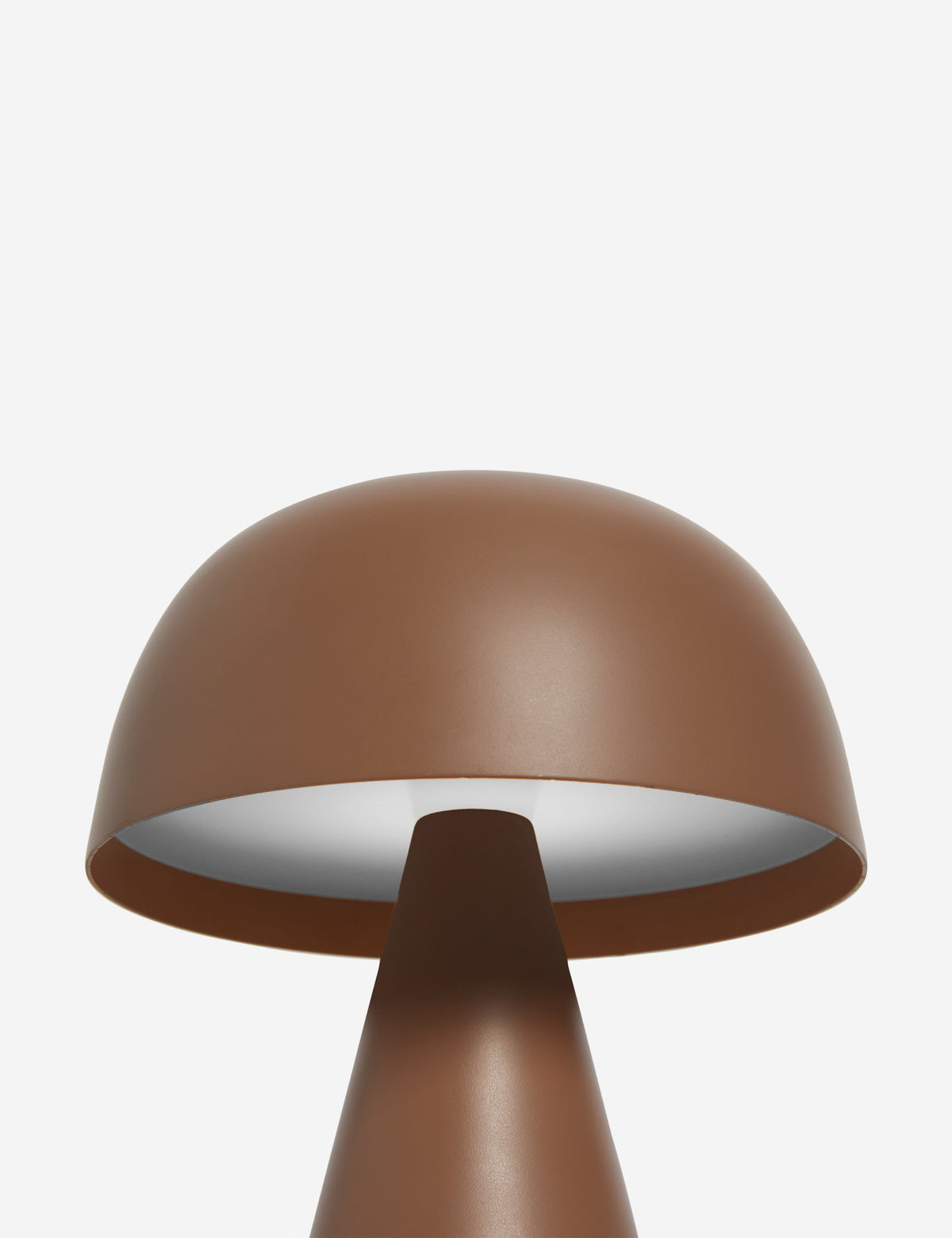 Wembley Cordless Table Lamp brown finish product view 5