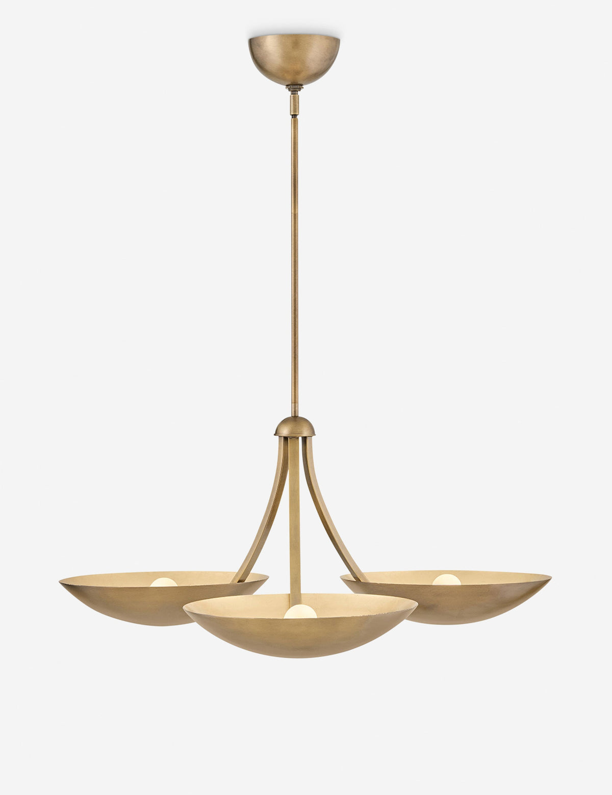 Retta Chandelier dining room light front view