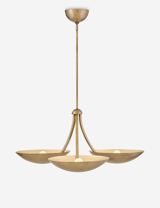 Retta Chandelier dining room light front view