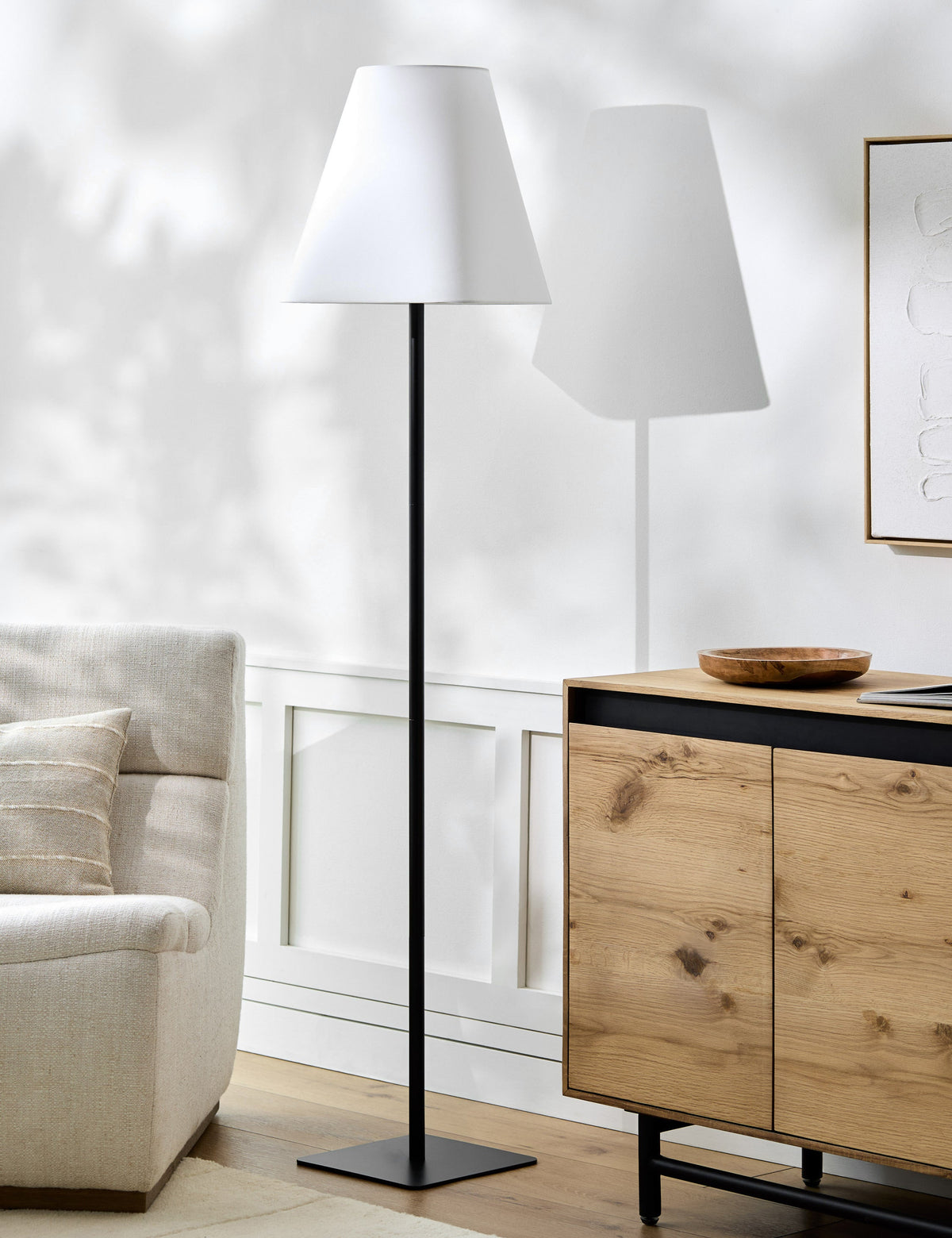 Moncrief Floor Lamp living room floor lamp front view