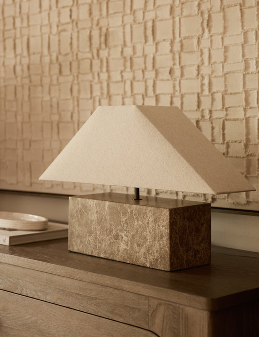 Hoven Table Lamp bedside lamp in a styled room