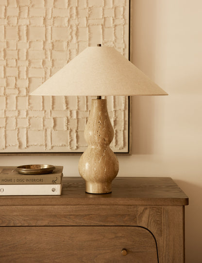 Seine Table Lamp styled in a room