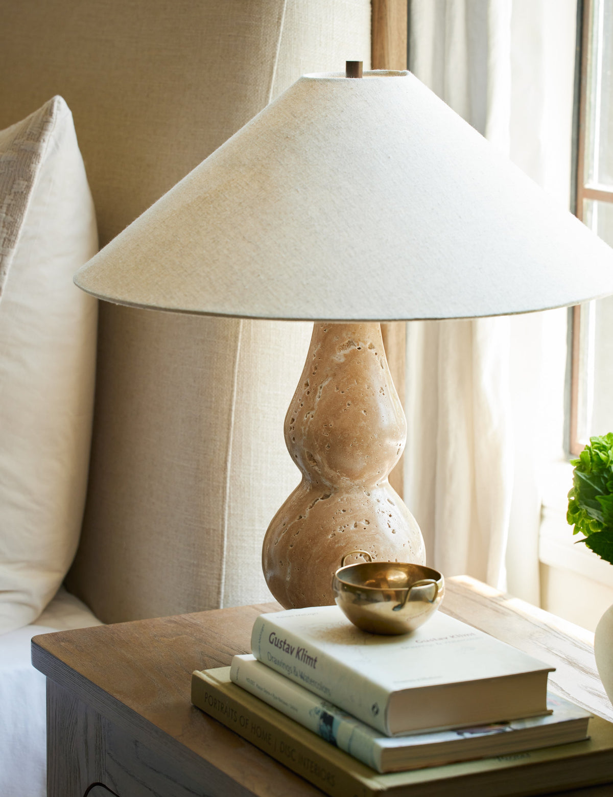 Seine Table Lamp bedside lamp in a styled room