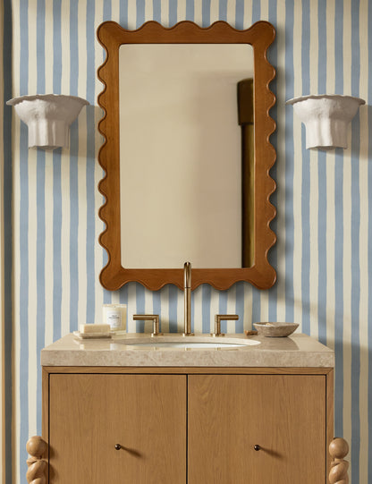 Doric Sconce styled in a room
