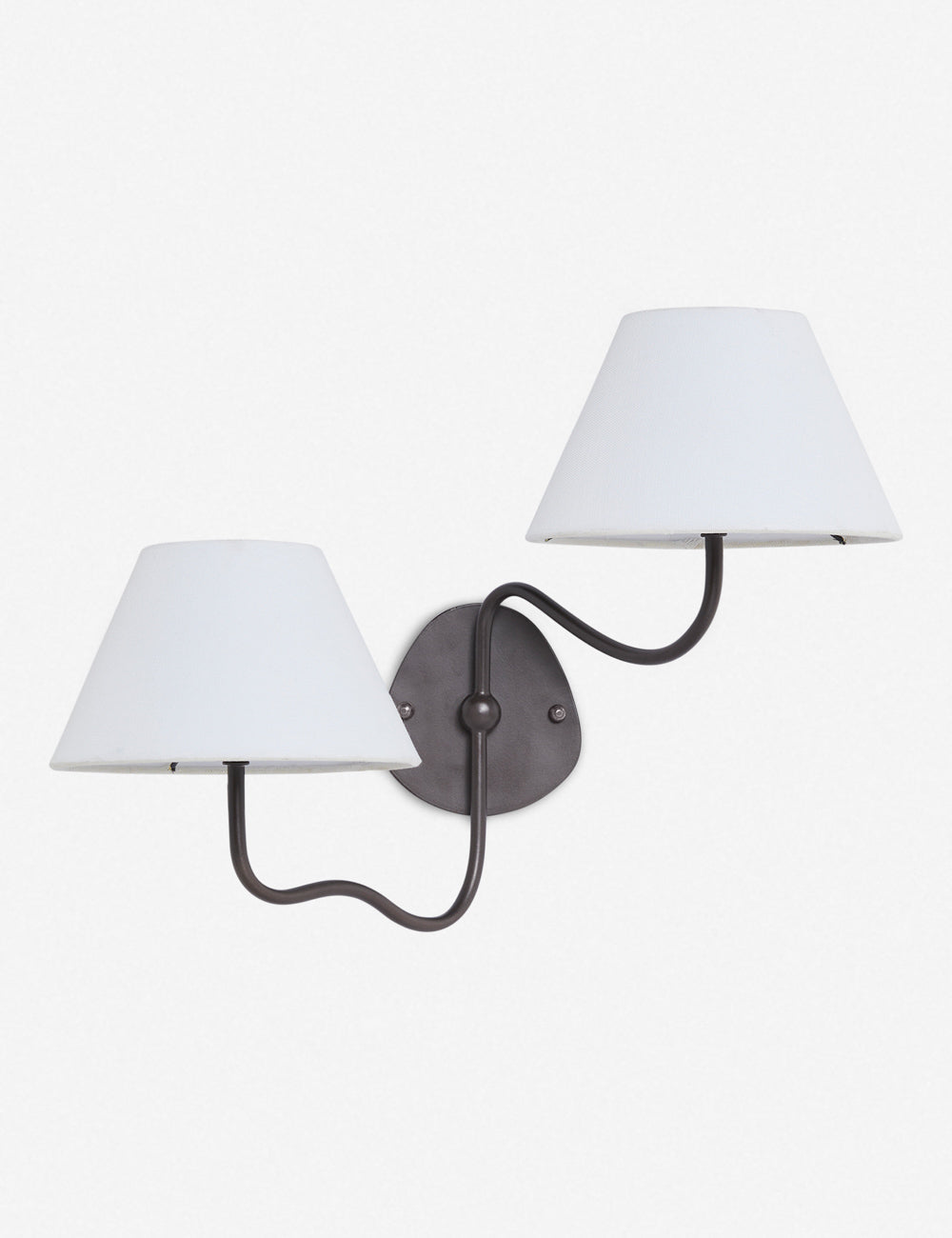 Magdalene Double Sconce white finish product view 15