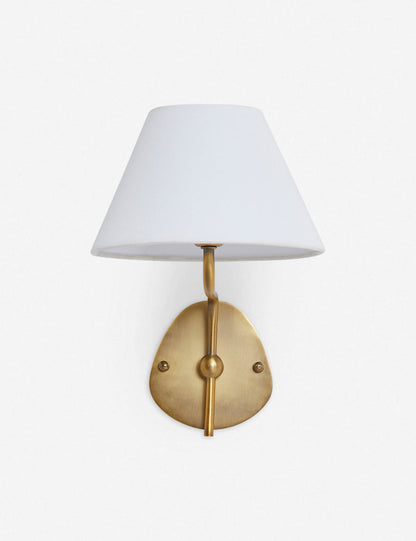 Magdalene Single Sconce white finish product view 14