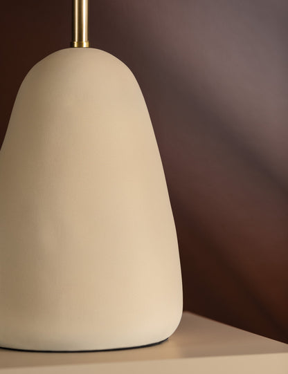 Maia Table Lamp styled in a room