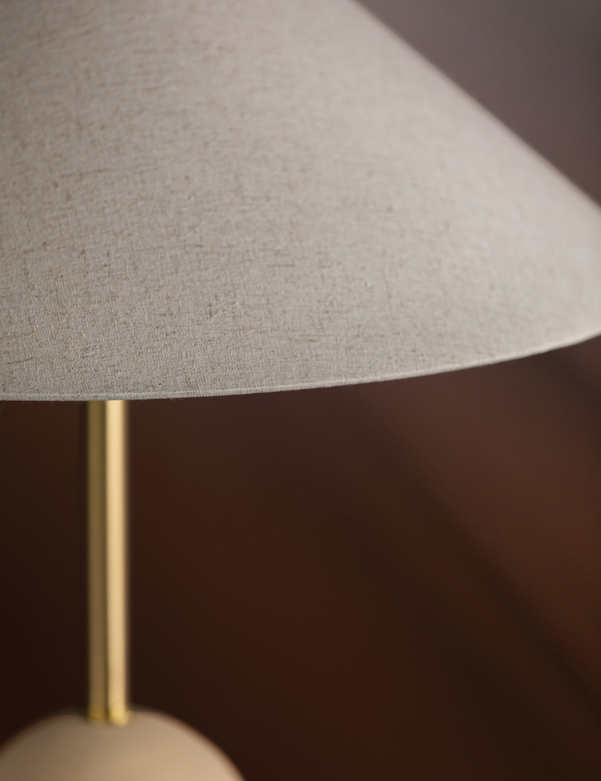 Maia Table Lamp styled in a room