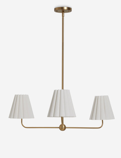 Matthews Chandelier brass finish product view 2