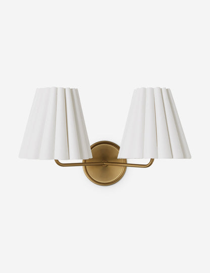 Matthews Double Sconce brass finish product view 2