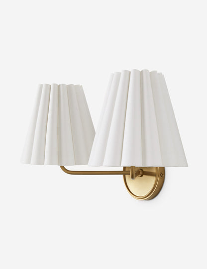 Matthews Double Sconce brass finish product view 4