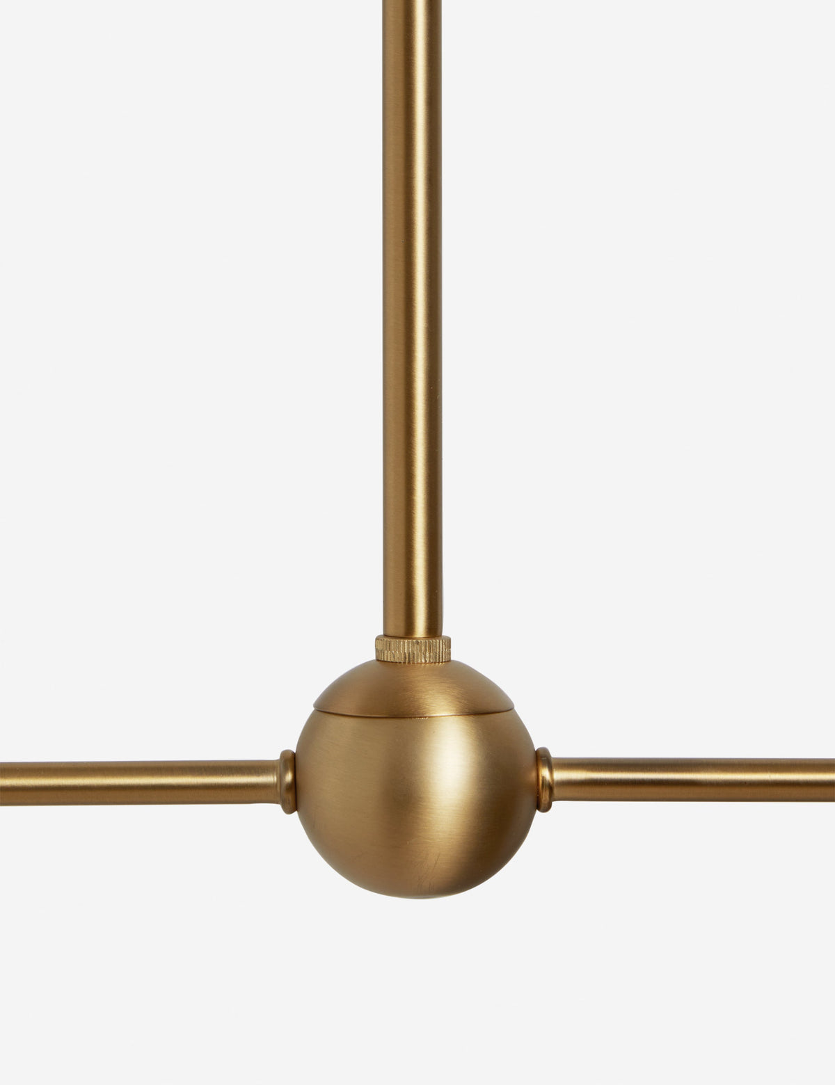 Matthews Linear Chandelier brass finish product view 5