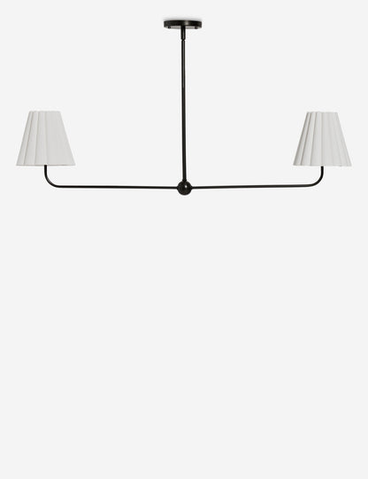 Matthews Linear Chandelier bronze finish product view 6