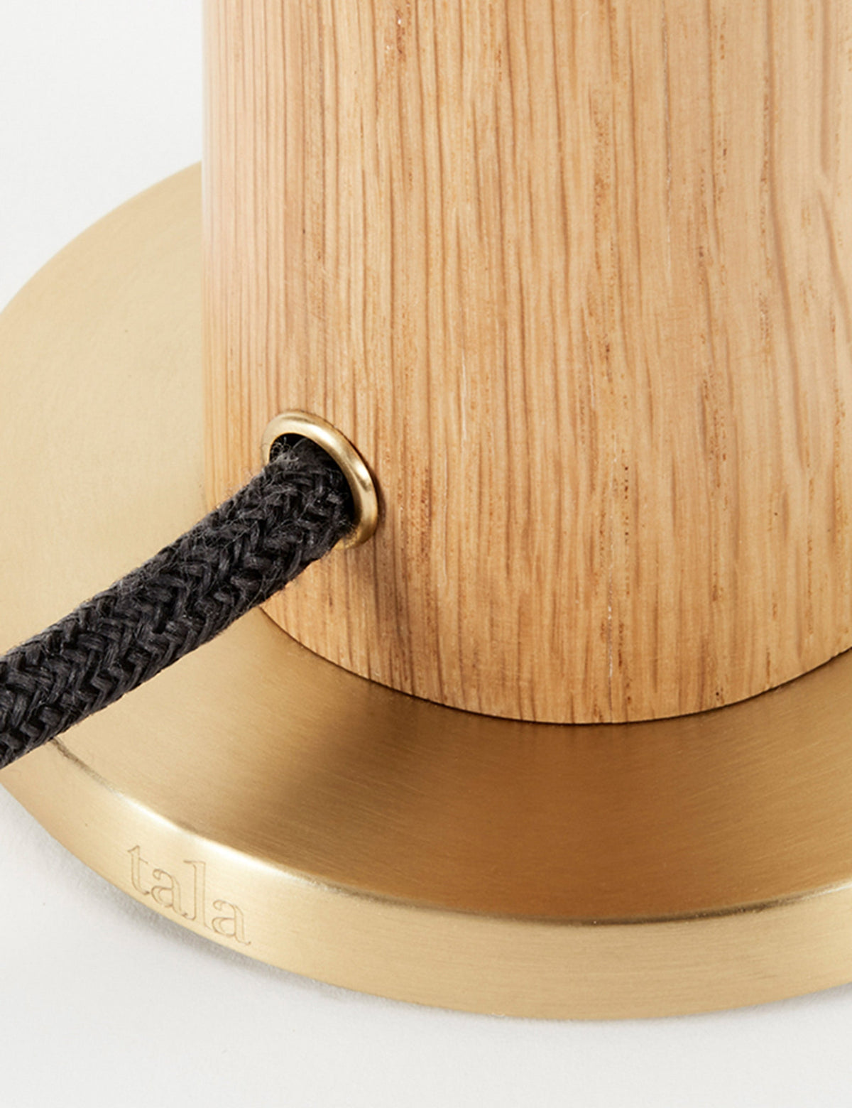 Knuckle Table Lamp with Sphere IV oak finish product view 11
