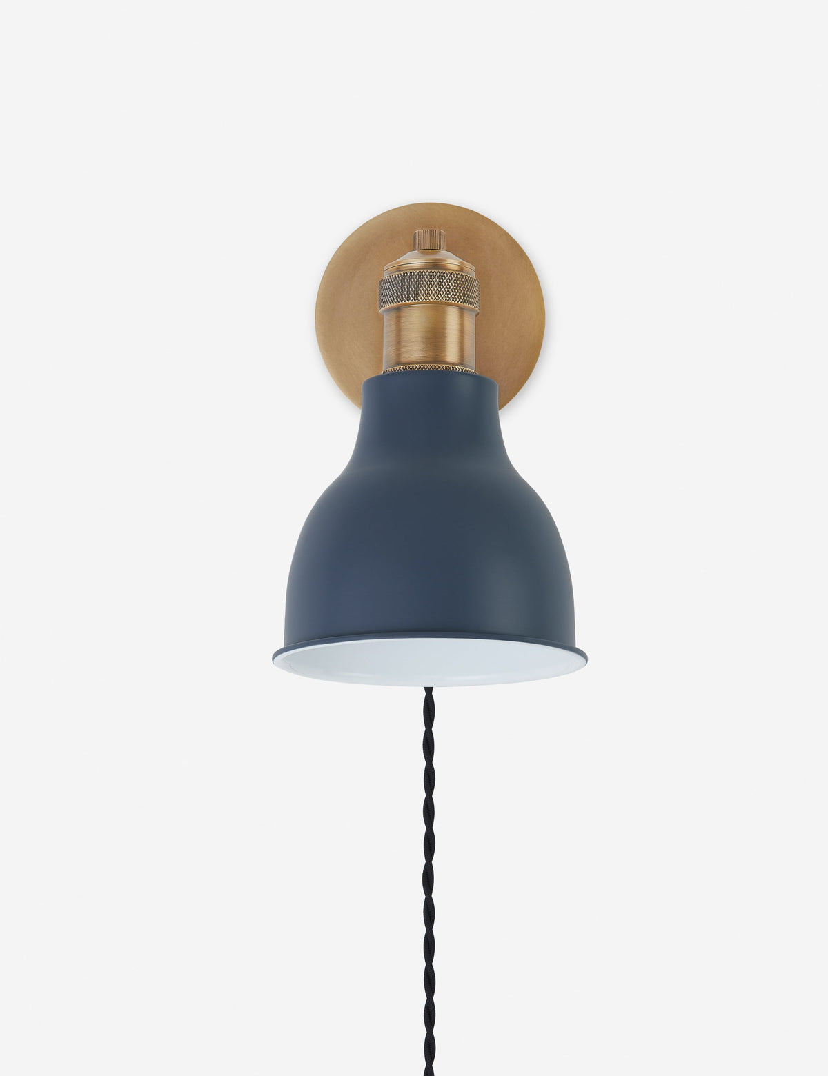Harnet Adjustable Plug-In Sconce bedroom wall light front view