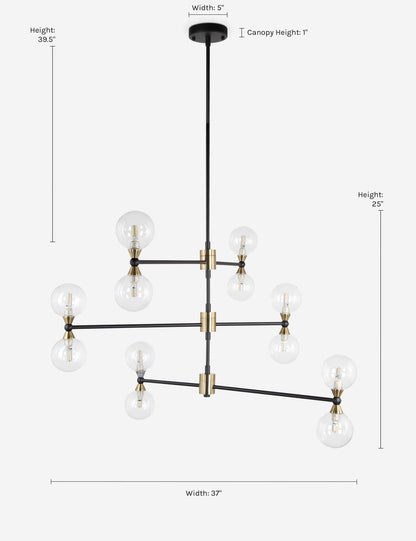 Manahil Chandelier product view 3