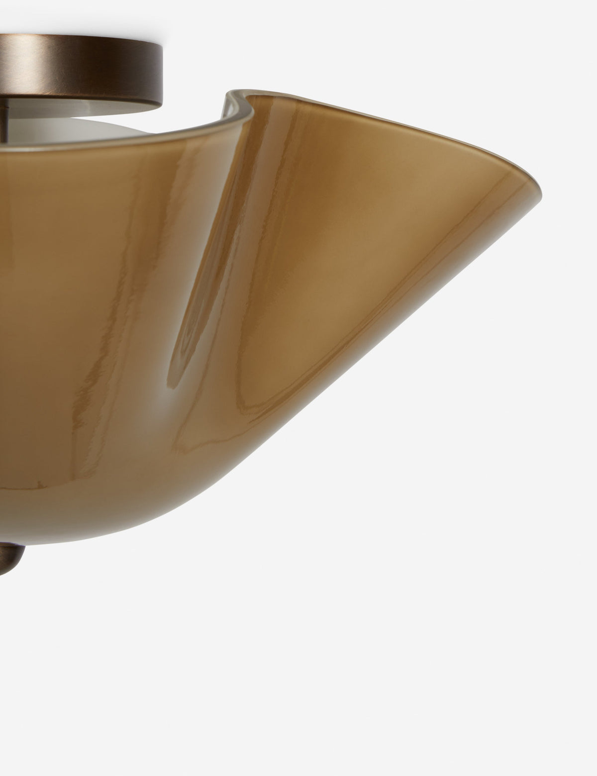 Radner Flush Mount Light goldenrod finish product view 12