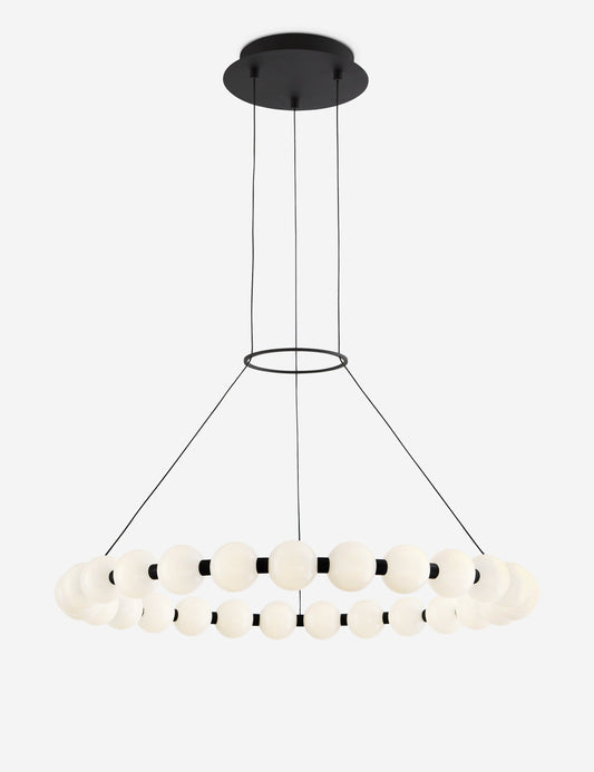 Caterina Chandelier dining room light front view