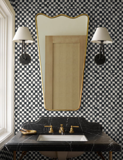 Hayden Sconce styled in a room