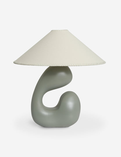 Saguaro Table Lamp sage finish product view 2