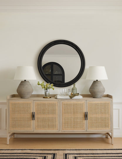 Khala Table Lamp styled in a room