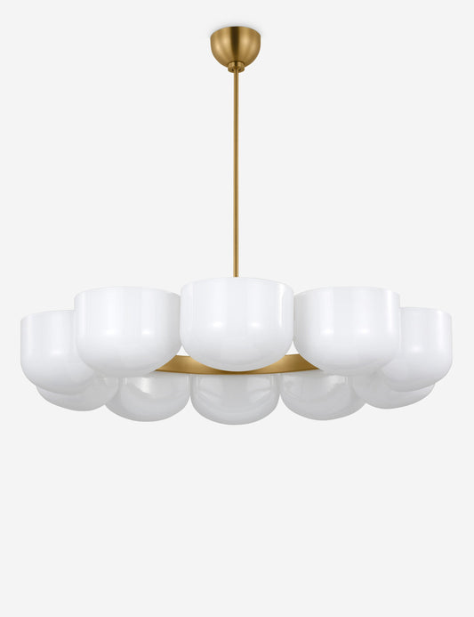 Cheverny Chandelier dining room light front view