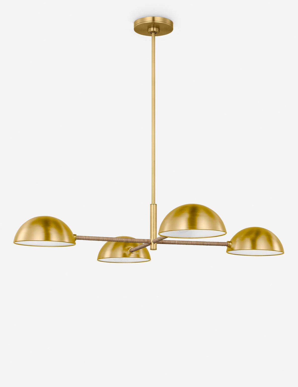 Balleroy Chandelier dining room light front view