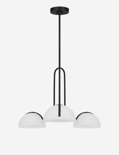 Nido Chandelier dining room light front view