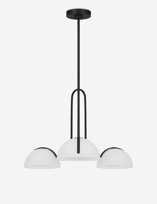 Nido Chandelier dining room light front view