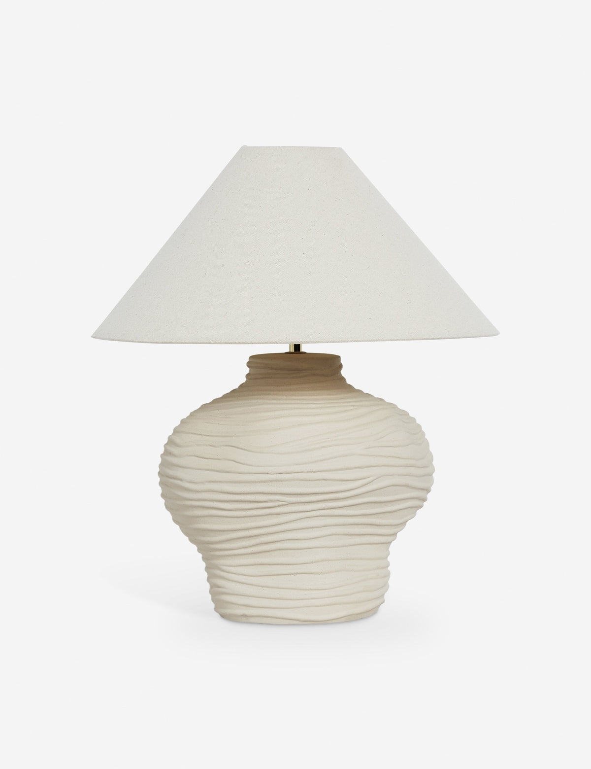Wrinkle Table Lamp bedside lamp front view