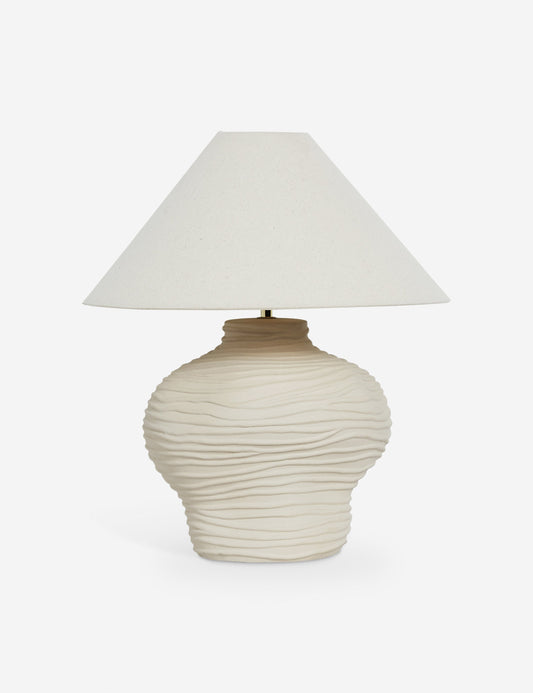 Wrinkle Table Lamp bedside lamp front view