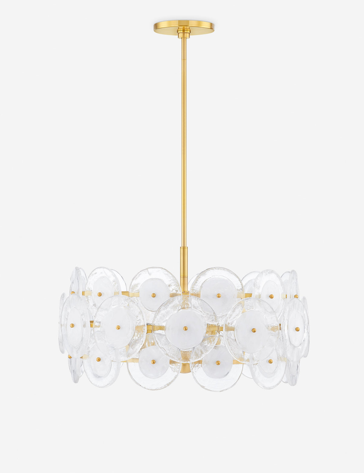 Krysia Chandelier dining room light front view