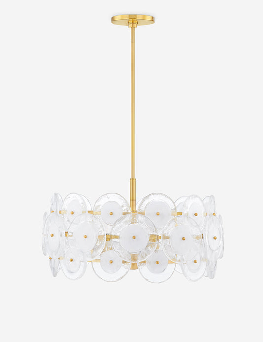 Krysia Chandelier dining room light front view