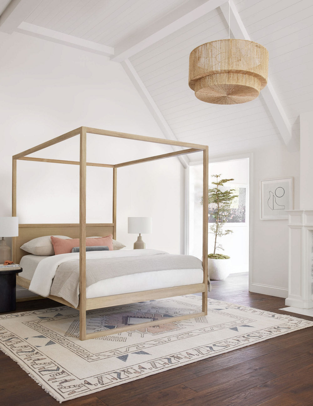 Sayan Pendant Light styled in a room