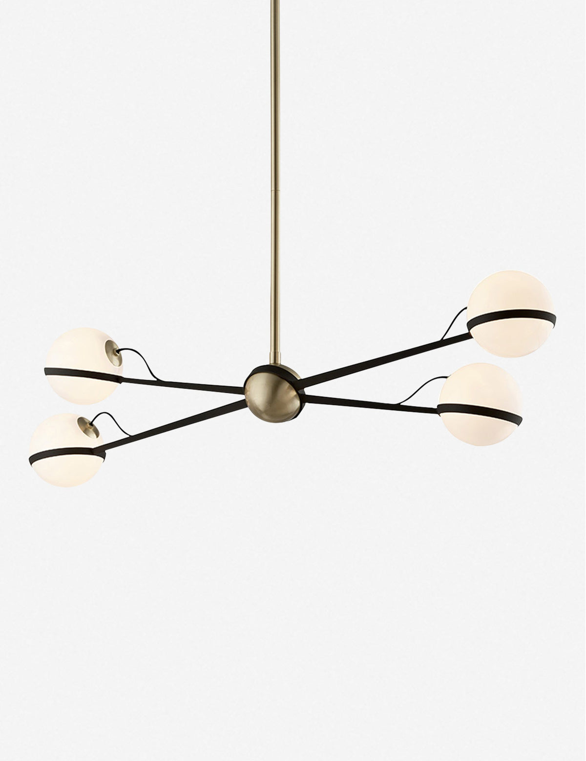 Adeline Chandelier dining room light front view