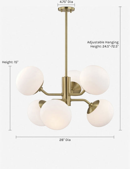 Ainsley Chandelier product view 2