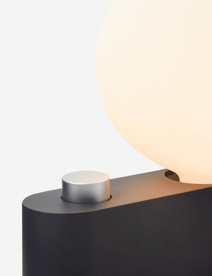 Alumina Table Lamp charcoal finish product view 4