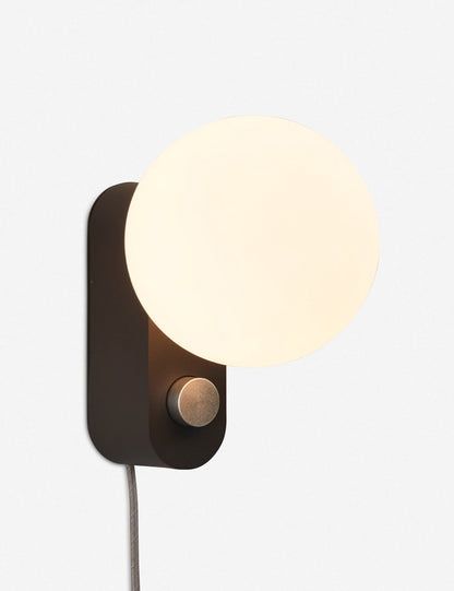 Alumina Table Lamp charcoal finish product view 3