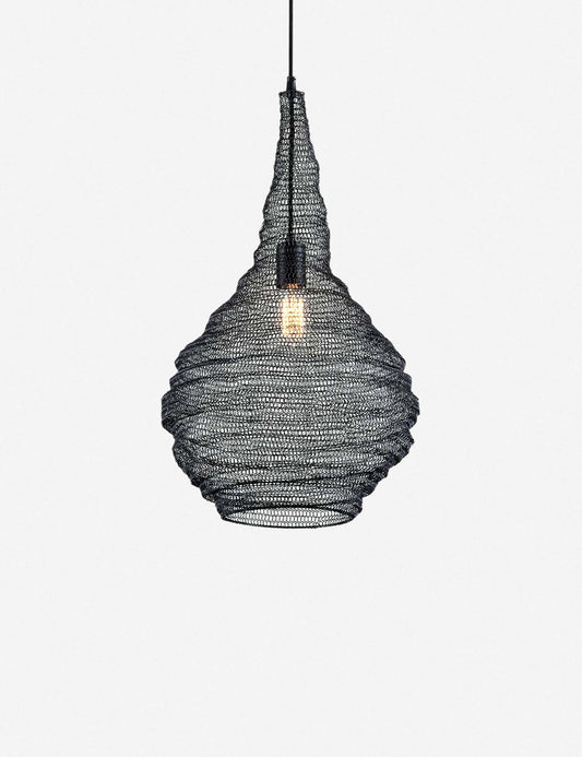 Ari Long Pendant Light kitchen island light front view