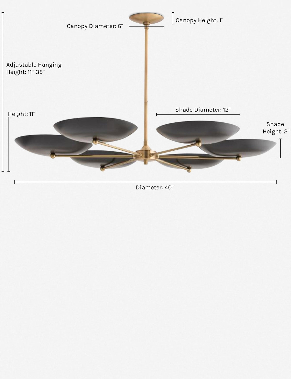 Griffith Chandelier product view 5