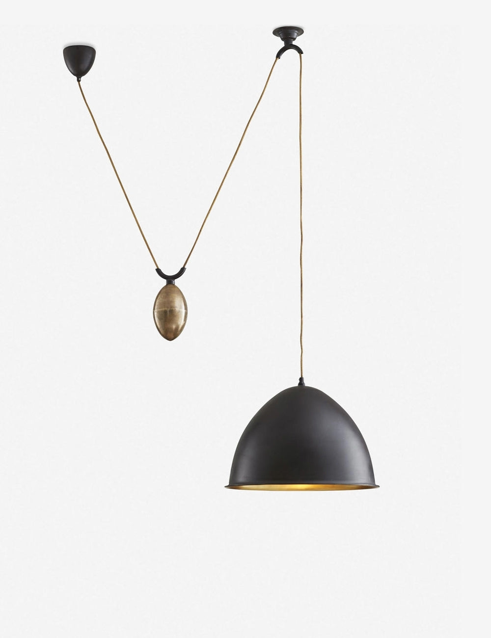 Egg Drop Pendant Light kitchen island light front view