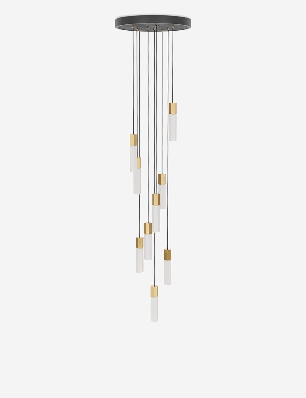 Tala Basalt 9-Light Pendant Light brass finish product view 2