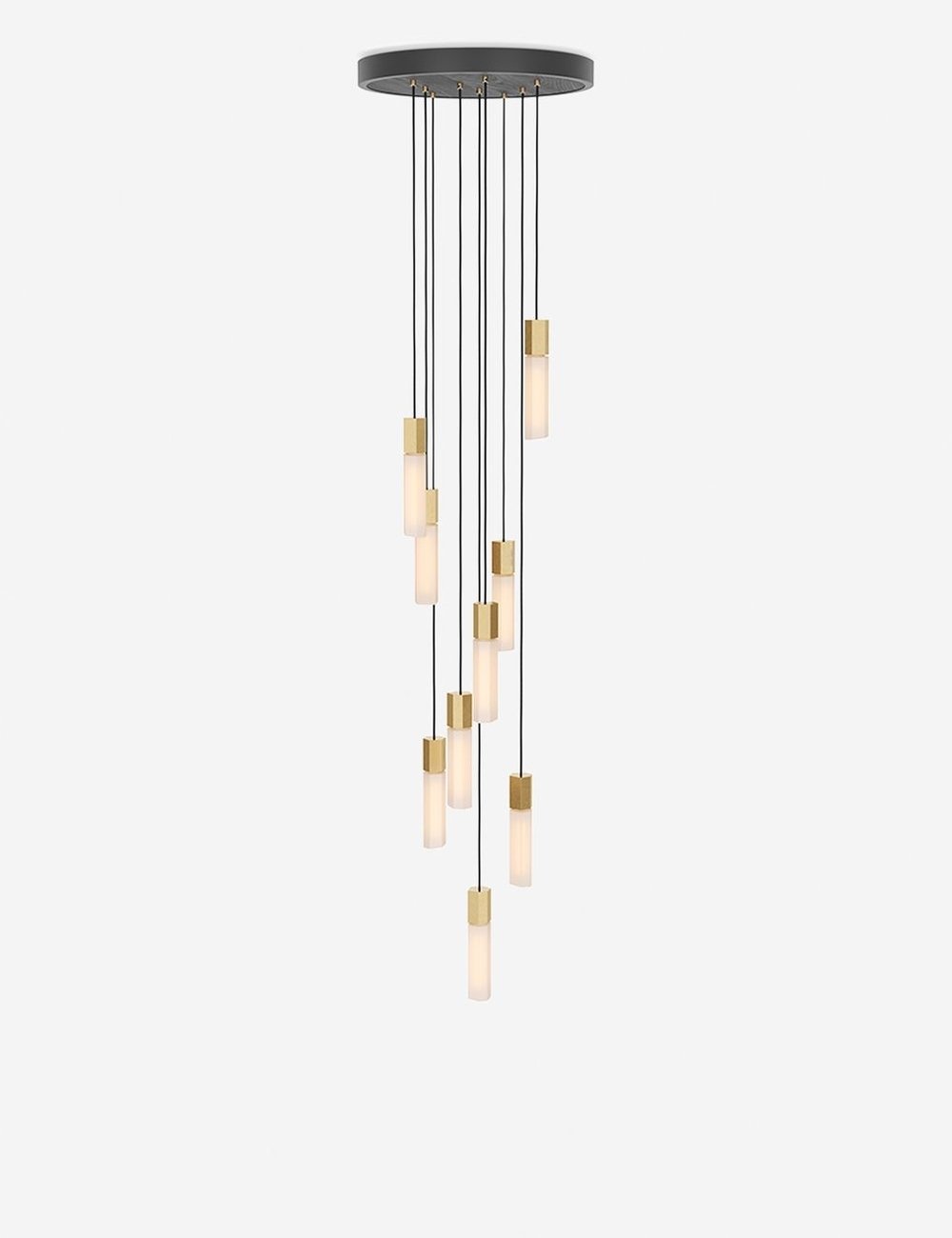 Tala Basalt 9-Light Pendant Light kitchen island light front view