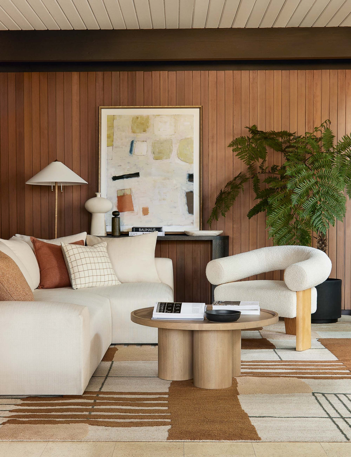 Zora Floor Lamp living room floor lamp front view