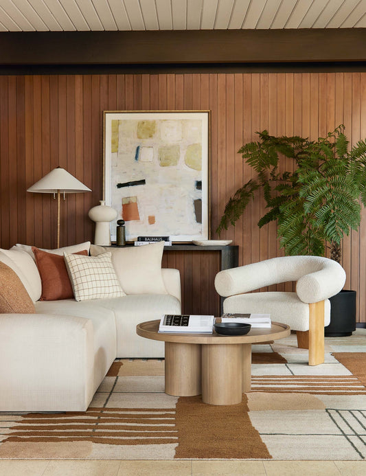 Zora Floor Lamp living room floor lamp front view