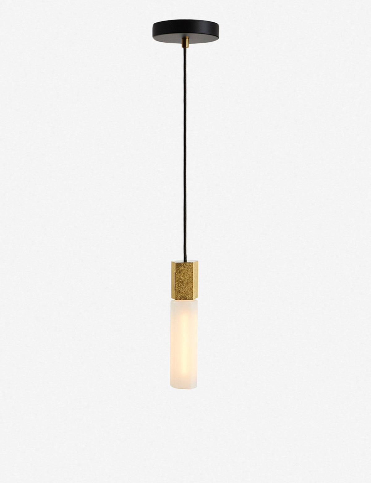 Tala Basalt Single Pendant Light kitchen island light front view