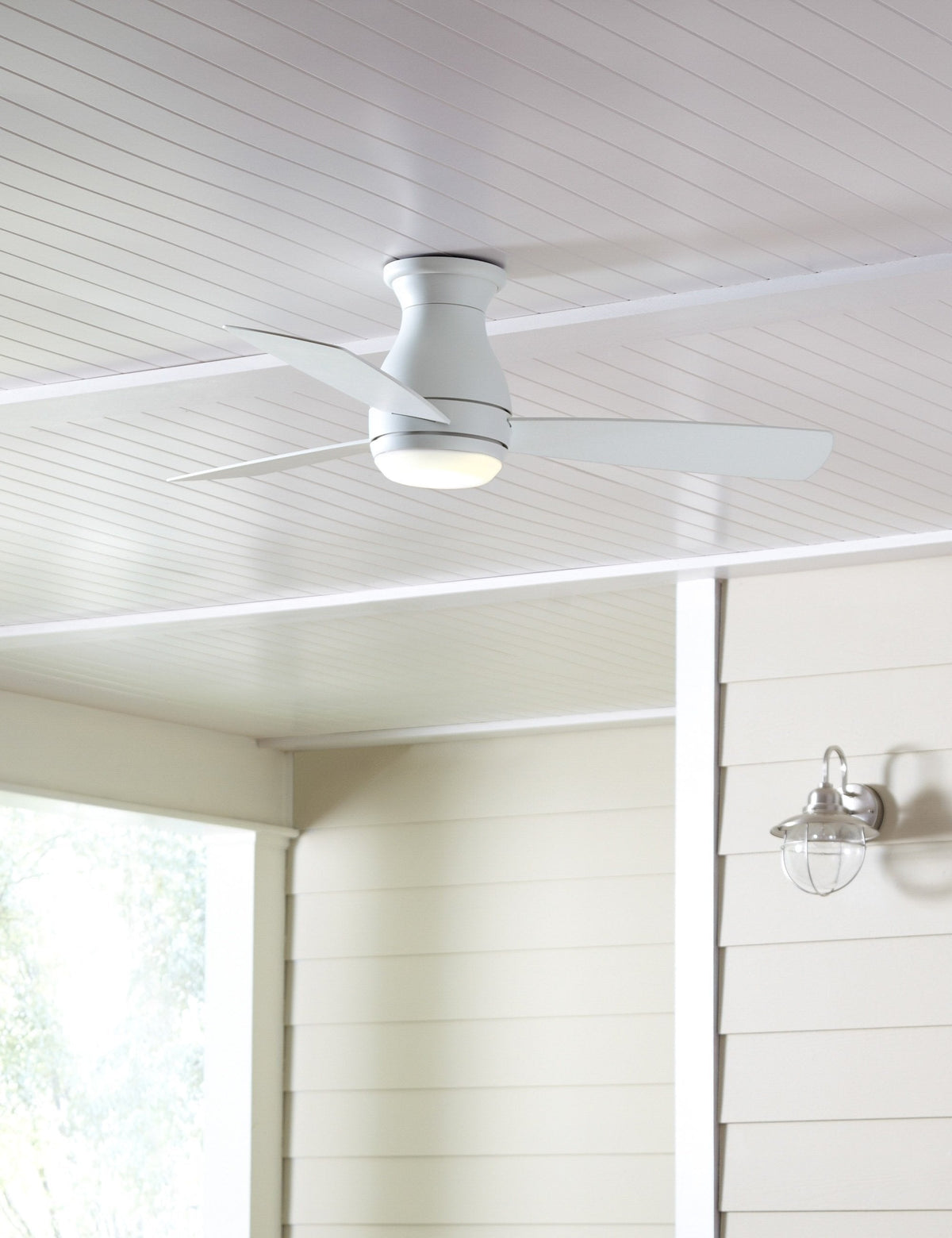 Vega Ceiling Fan + Light ceiling fan front view